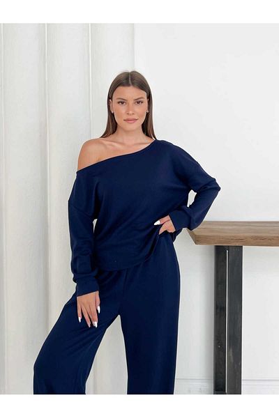 The Robi Women's Modal Fabric Off Shoulder Bottom Top Set