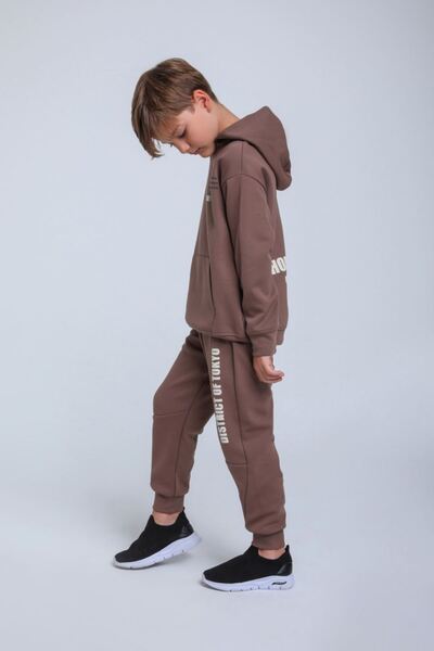 HAUSEkids 4-14 Years Old Gınza Tokyo Luxery Boy's Suit-Brown