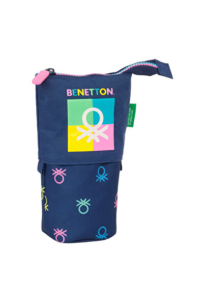 Benetton Suport pentru creioane, albastru marin, 8 x 19 x 6 cm