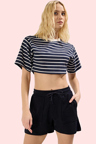 PayBuy شورت نسائي مريح بتفاصيل جيب، مريح، صيفي، يومي، لعطلة نهاية الأسبوع، شو...