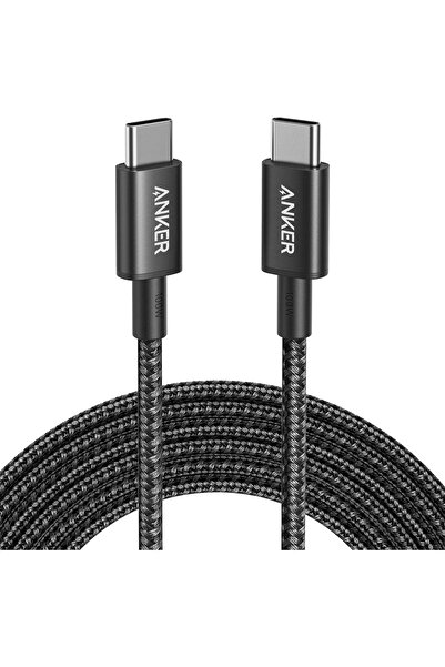 Anker USB C to USB C Cable, Type C Charging Cord Fast Charge(10FT,100W), for iPhone 16/16 pro, MacBo