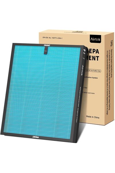 AIRTOK AP2301 Genuine Air Purifier Activated Carbon Filter, High-efficiency HEPA Filter Replacement Filter