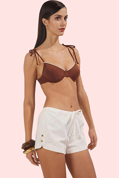 PayBuy Women Fashion Wide Leg Striped Denim Shorts Cotton Summer Shorts Daily Use Weekend