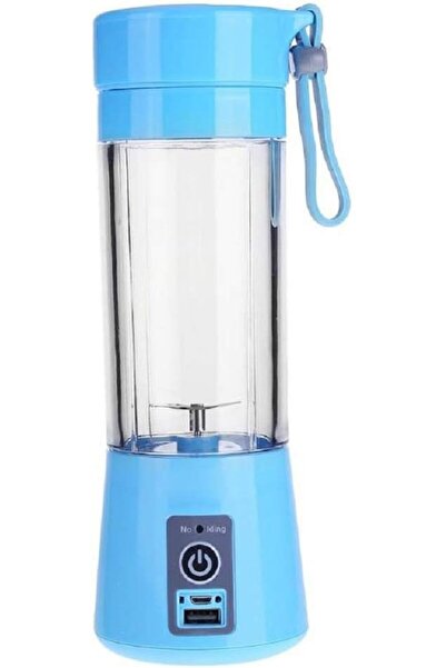 erorex Plastic 380Ml Portable Rechargeable Electric Juicer Bottle With Usb Charging Cable(Assorted Colour)