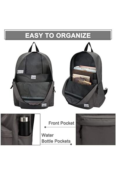 VASCHY Backpack for Women Men, Lightweight School Bag Water Repellent