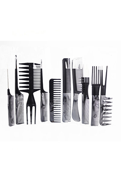 LOFIAN مجموعة مشط الشعر من لوفيان - 10قطعة - Hair Comb Set - 10 Pieces