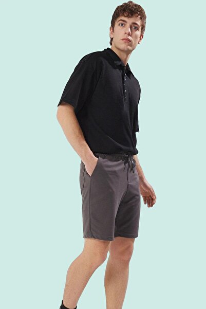 PayBuy Men's Fashion Short Size Relaxed Shorts Solid Pattern Comfortable Daily Use Weekend Summer Shorts