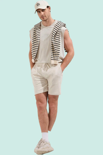 PayBuy Men's Fashion Regular Normal Waist Tube Leg Shorts Comfortable Design for Daily Use Quality Material