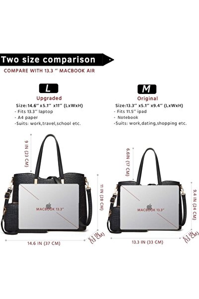 Generic YNIQUE Satchel Purses and Handbags for Women Shoulder Tote Bags Wallets