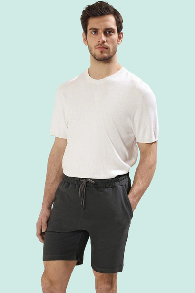 PayBuy Men's Fashion Cotton Textured Jogger Shorts Casual Daily Summer Styles Where Weekend Style Meets
