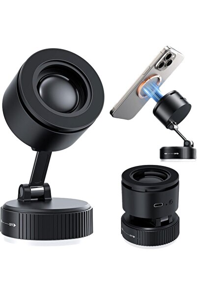 erorex حامل هاتف مغناطيسي للسيارة جديد 2025 مزود بمكبر صوت بلوتوث، ولوحة قيادة محمولة قابلة للطي بدون استخدام اليدين