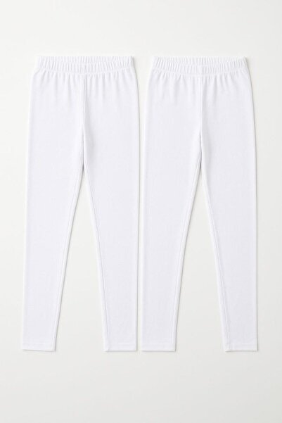 Serra Kalitali 2Pcs Cotton Lycra Long Leggings High Waist