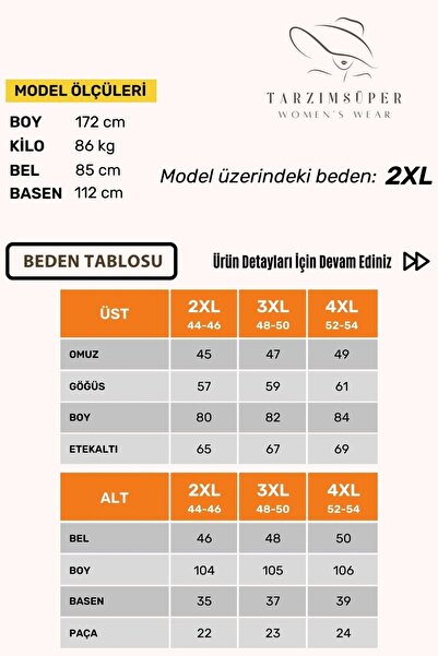 tarzımsüper Plus Size Premium Comfort Series Cotton Soft Texture Front Button Lace Luxury Pajamas Set