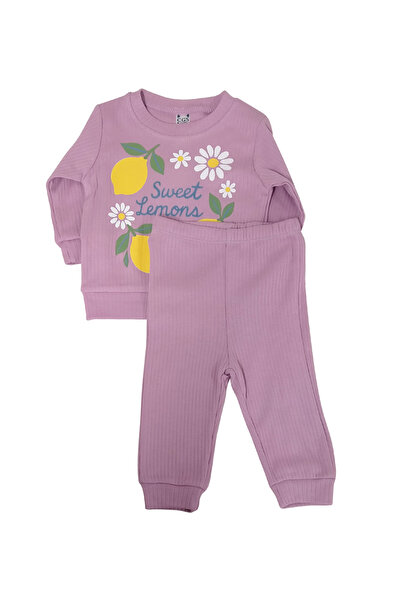 Limon Baskılı Bebek İkili Takım - Sweet Lemons