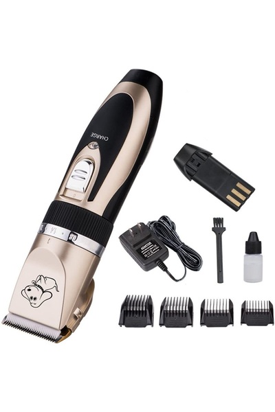 OEM Professional animal clipper, dogs, cats, cattle, sheep, 4 heads plus accessories, rechargeable