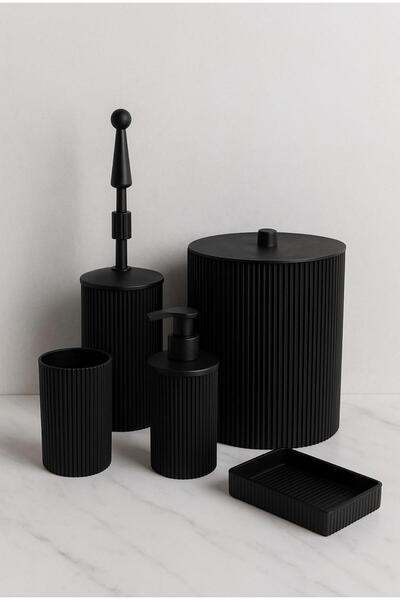 decovien 5 Pcs Acrylic Bathroom Set