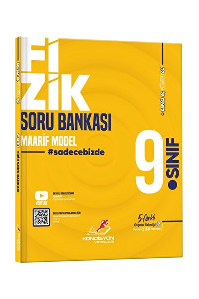 Kondisyon Yayınları 9. SINIF FİZİK VİRTÜÖZ SORU BANKASI ( MAARİF MODEL ) 2026