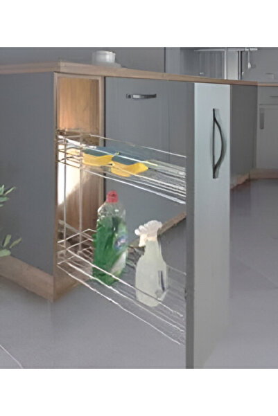 Pyramith P9006 Yandan Telescopic Braked Rail Detergent Dispenser 22cm