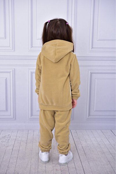 ruhaay χειμωνιάτικο μακρυμάνικο παιδικό κοστούμι με κέντημα με κουκούλα