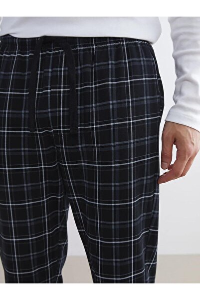 LC Waikiki Standart Kalıp Ekose Erkek Pijama Alt (W5)