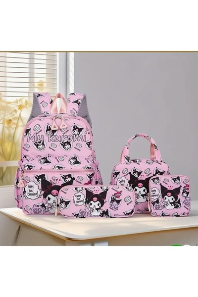 SANRIO GEANTĂ DE ȘCOALA PENTRU COPII KUROMI 4 LU