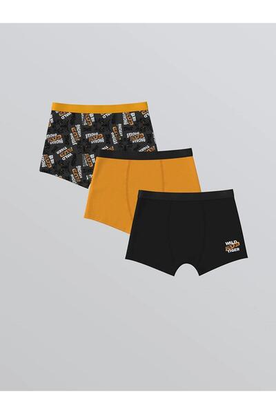 LC Waikiki Lcw Printed Boy Boxer 3-Piece (W5)