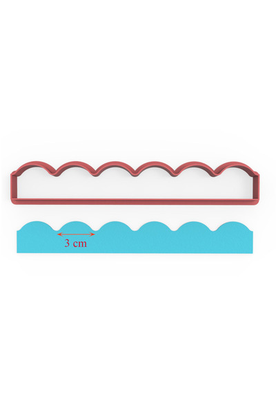 Adana Pasta Malzemeleri Akf10001 Pattern Cutter Round 3 cm