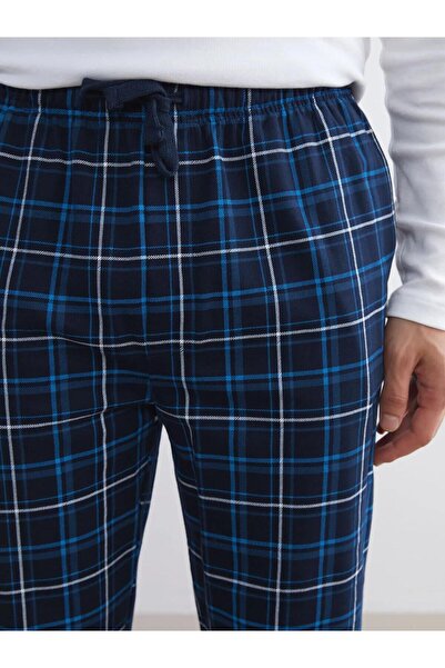 LC Waikiki Ανδρικές πιτζάμες με καρό κανονική εφαρμογή (W5)