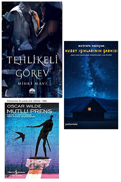 TÜRKİYE İŞ BANKASI KÜLTÜR YAYINLARI Tehlikeli Görev Mihri Mavi + Mutlu Prens ...