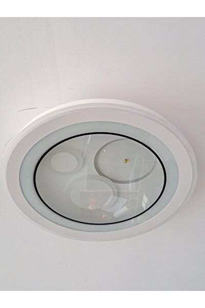 MAZEL AYDINLATMA Mazel Tavana Sabit Kumandalı Üç Renk Led Plafonyer Avize