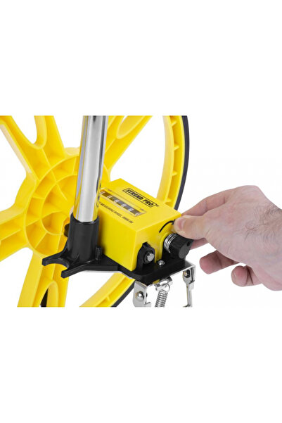 SGTT Foldable distance measuring wheel, with mechanical counter and carrying bag, max 99999.9m