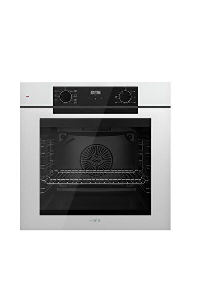 Ferre White FryArt 3 lü Ankastre Set ( QEP63CB - SC406-WFA - D087 ) 65 cm Wok Bek Ocak