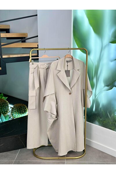 Armine Collection Körük Cepli Pantolon 25Y2823 Taş