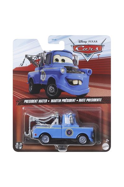 DİSNEY CARS Diecast Disney Cars 3 - President Mater 1:55