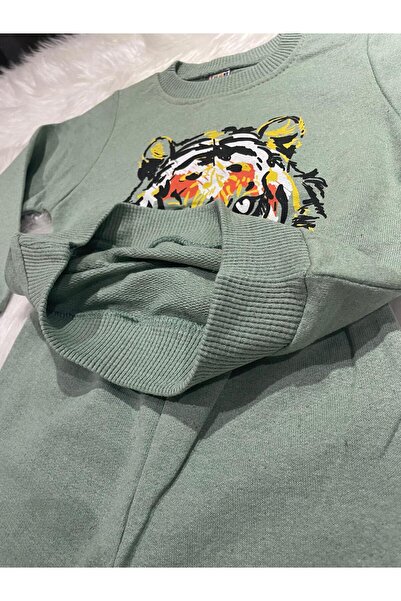 Burç Boy's Seasonal Printed Combed Cotton Children's Set