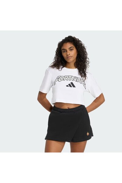 adidas x Fortnite Crop Kadın Tişört