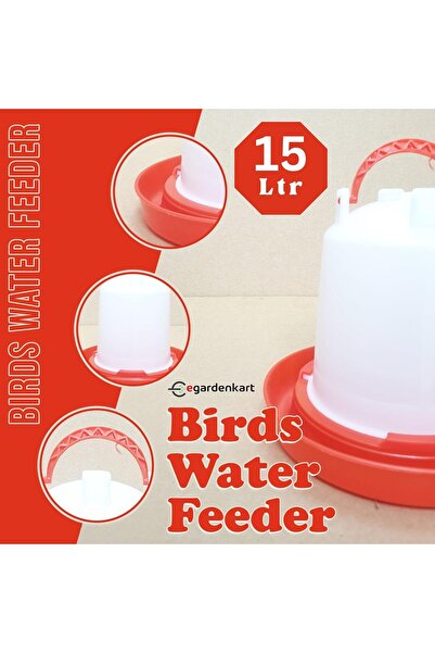 Egardenkart , Bird Water Feeder Outdoor - 15 Liter