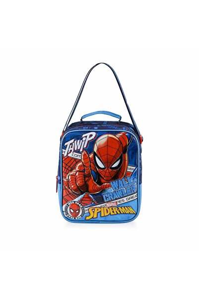 SPIDERMAN Premium Licensed School Bag Set + Nutrition + Water Bottle + Food Container + Snap File