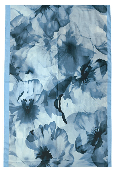 mim eşarp Şal din bumbac moale cu model de flori Ecenur 75x190 cm – Potrivit pentru utilizare în patru anotimpuri