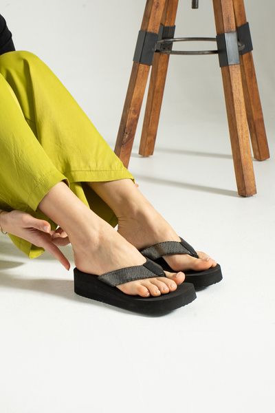 Khayt Robin Platform Heel Women's Flip Flops Beach Slippers