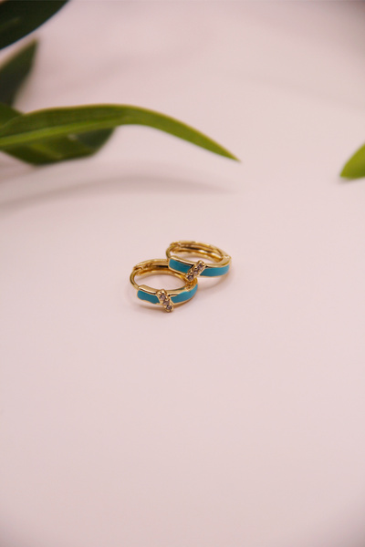 assa accessories Xupi̇ng 316L Steel Gold Plated Earrings Stainless – Tarnish and Water Resistant