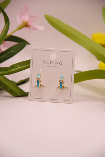 assa accessories Xupi̇ng 316L Steel Gold Plated Earrings Stainless – Tarnish and Water Resistant