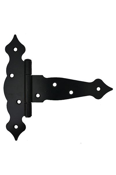 SGTT Black exterior hinge for gates, SGTT, length 127 mm