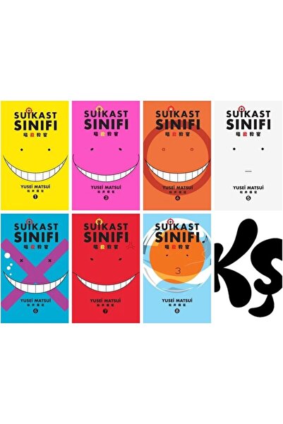 Gerekli Şeyler Yayıncılık Suikast Sınıfı 1-3-4-5-6-7-8 manga seti (7 kitap) 1...
