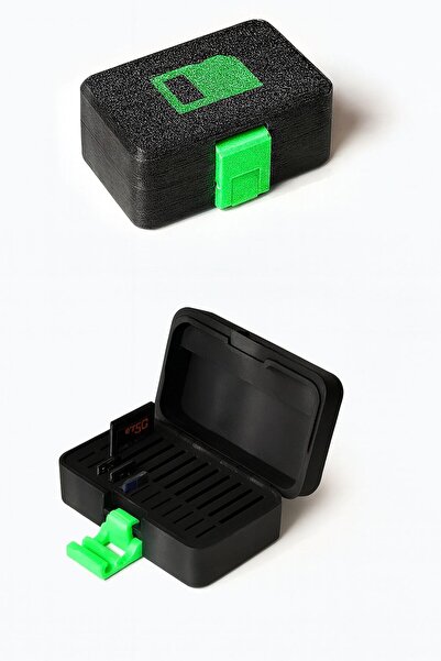 Hafıza Kartı Saklama Kutusu, SD / MicroSD Kart Organizer