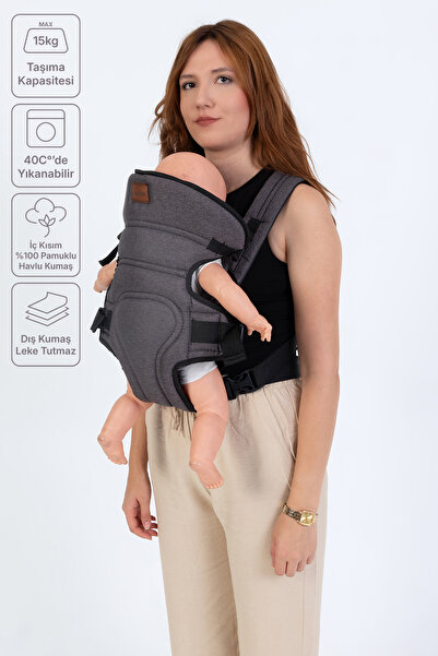 Cozibo Premium Lüks Bel Destekli Bebek Kanguru - Ergonomi, Kolay Kullanım ve ...
