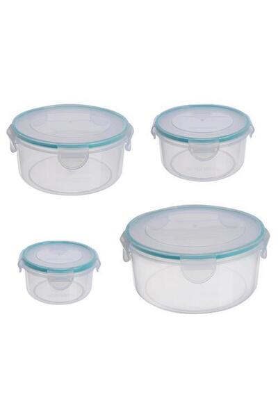 Magic Home Set of 4 food casseroles MagicHome 0.4l;0.8l;1.5l;2.3l