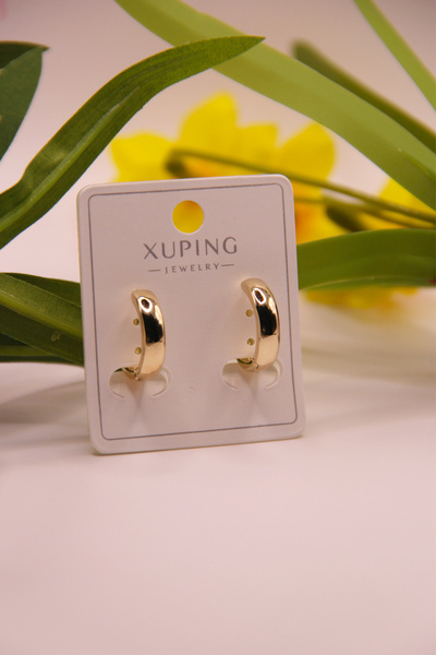 assa accessories Xupi̇ng 316L Steel Gold Plated Earrings Stainless – Tarnish and Water Resistant