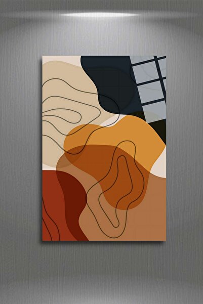 HMDS CONCEPT Pictură pe sticlă în stil boem 355