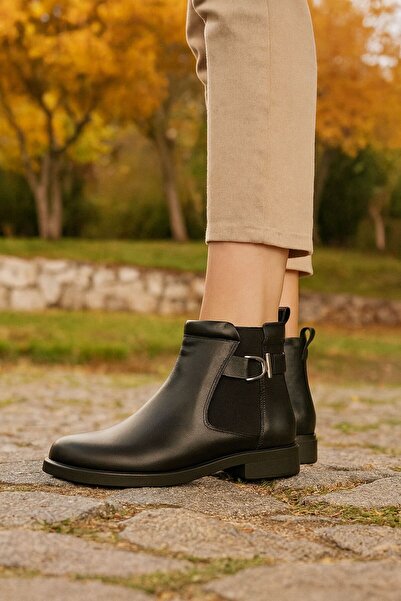 ALBİNİ Γυναικείες Δερμάτινες Μπότες 26103460K